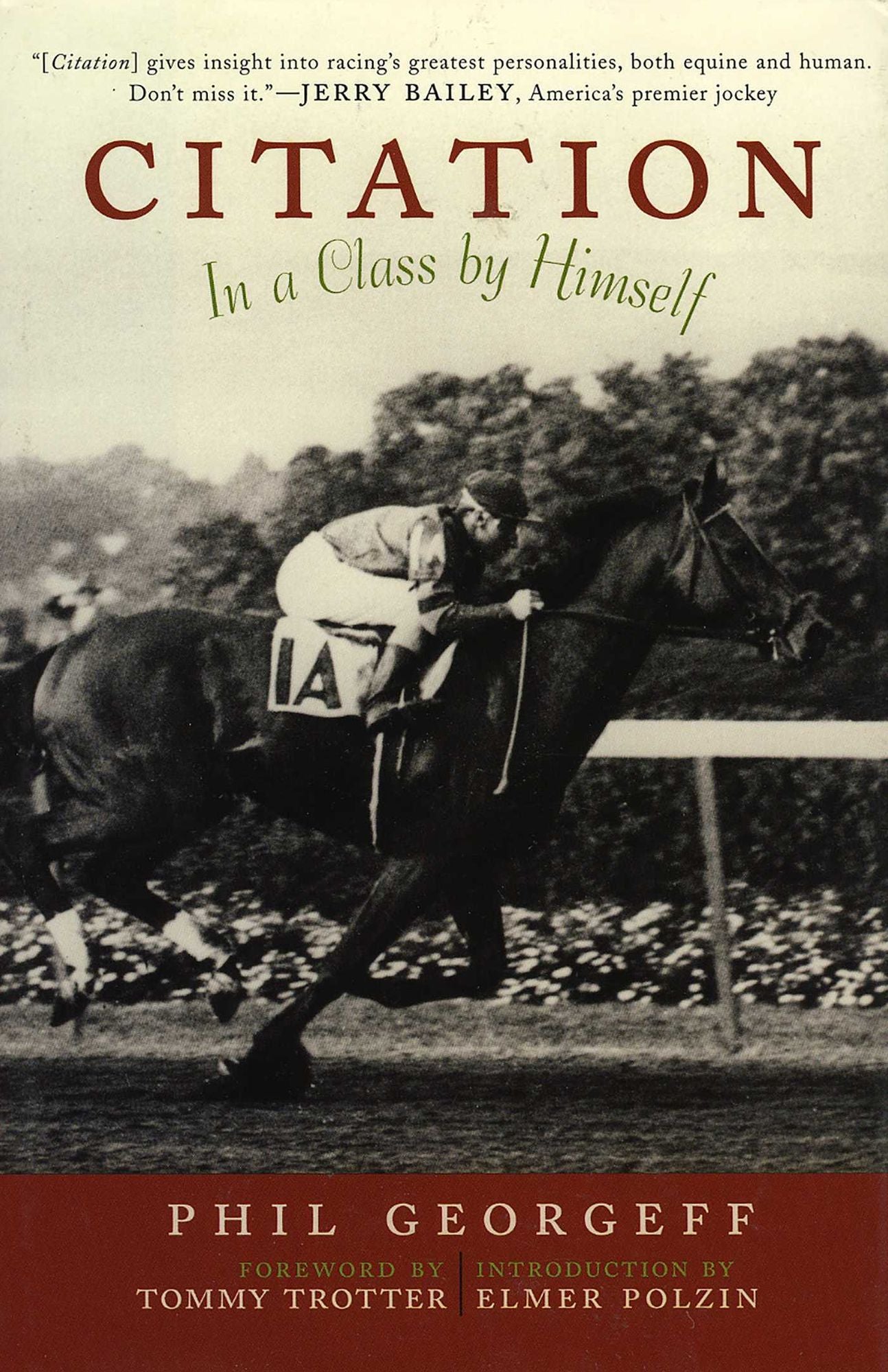 Citation: In a Class by Himself