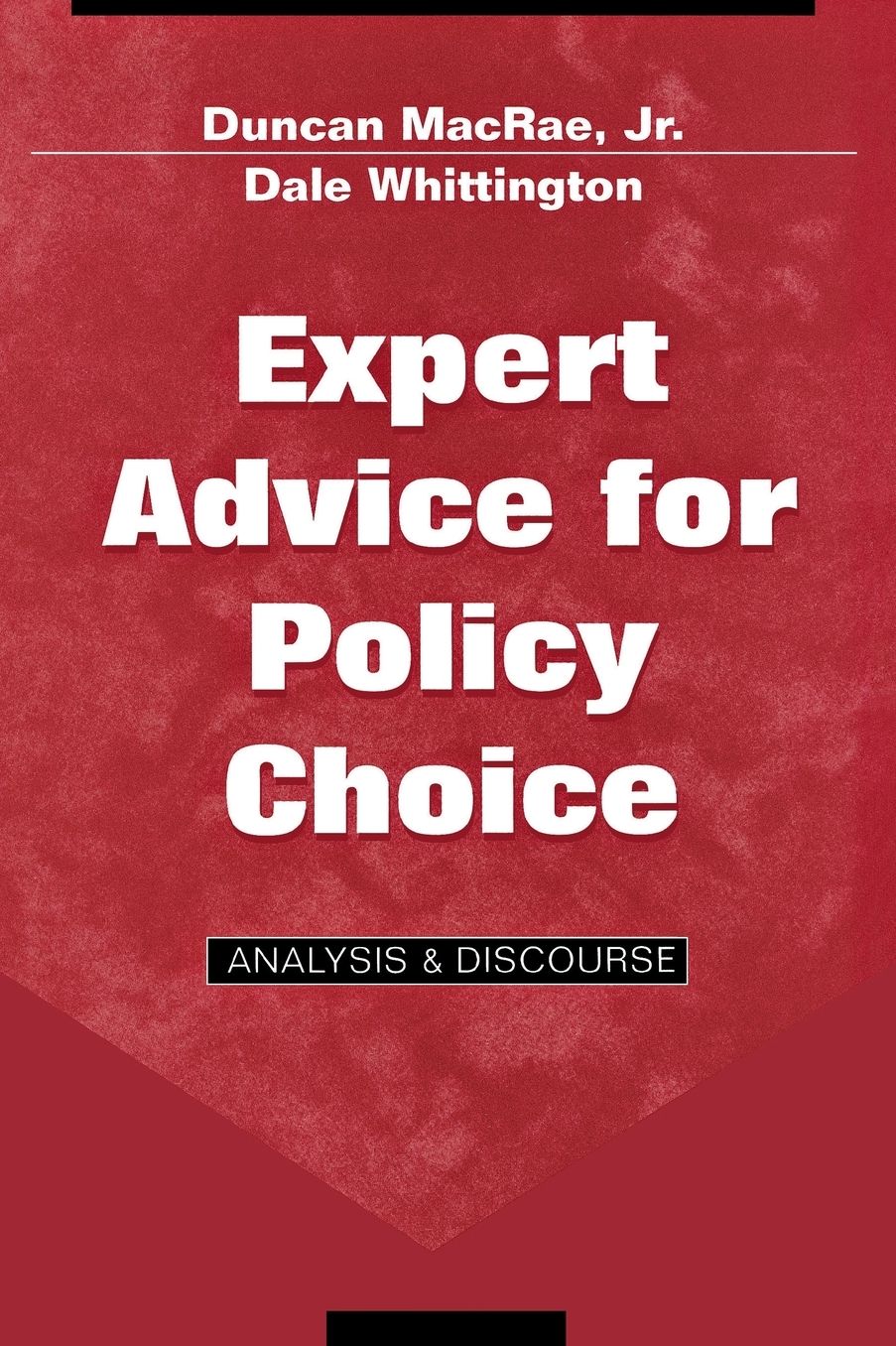 Expert Advice for Policy Choice: Analysis and Discourse