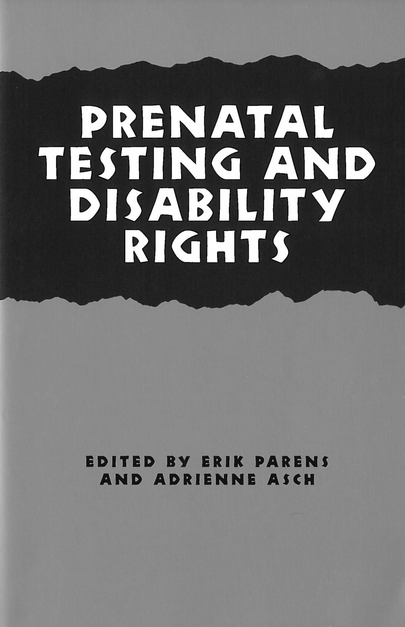 Prenatal Testing And Disability Right