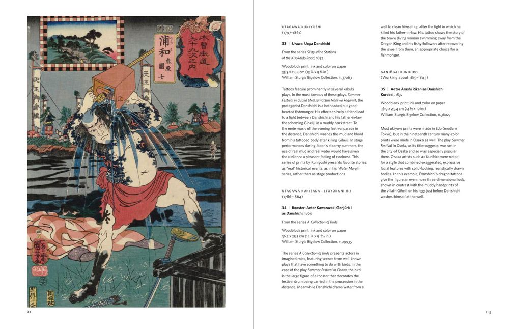 Tattoos in Japanese Prints