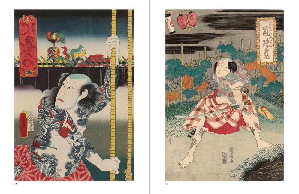 Tattoos in Japanese Prints