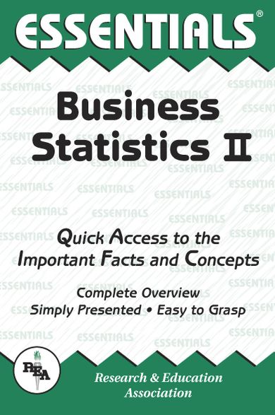The Essentials of Business Statistics II