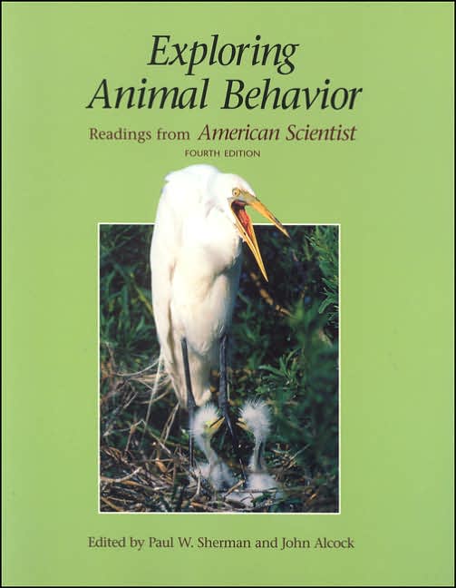 Exploring Animal Behavior: Readings from American Scientist