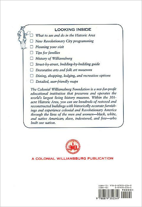 Official Guide to Colonial Williamsburg