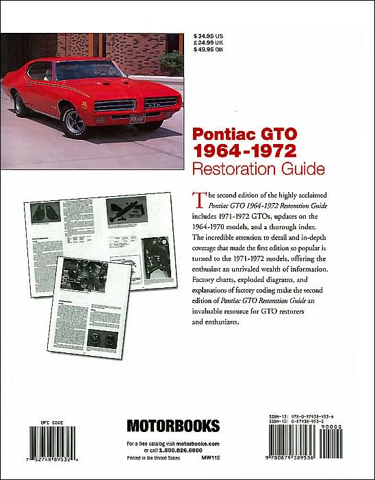 Pontiac GTO Restoration Guide, 1964-1972