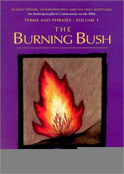 The Burning Bush: Rudolf Steiner, Anthroposophy, and the Holy Scriptures: Terms and Phrases