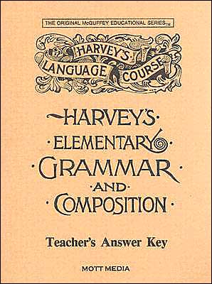Harvey's Elementary Grammar and Composition Answer Key