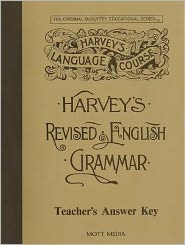 Harvey's Revised English Grammar Answer Key
