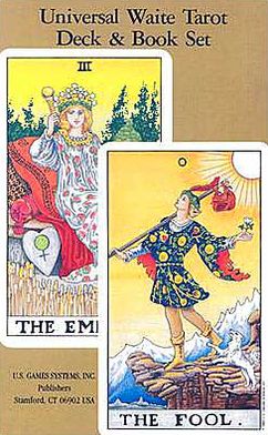 Universal Waite Tarot Deck and Book Set