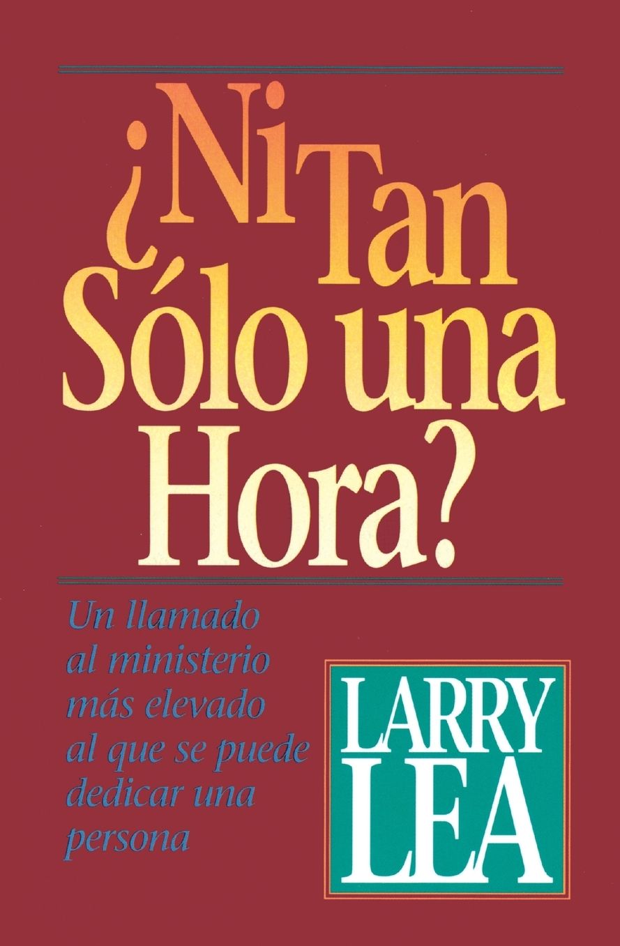 ?Ni tan solo una hora?