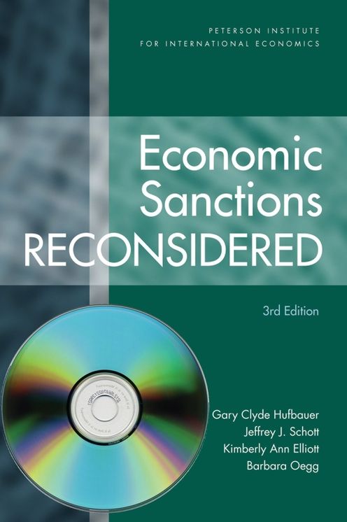 Economic Sanctions Reconsidered with CD-ROM