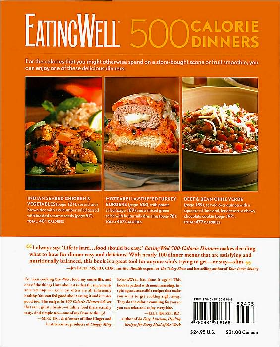 EatingWell 500 Calorie Dinners Cookbook (EatingWell Series)
