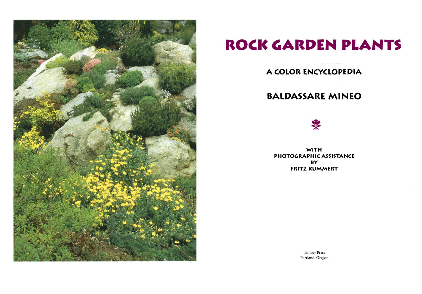 Rock Garden Plants: A Color Encyclopedia