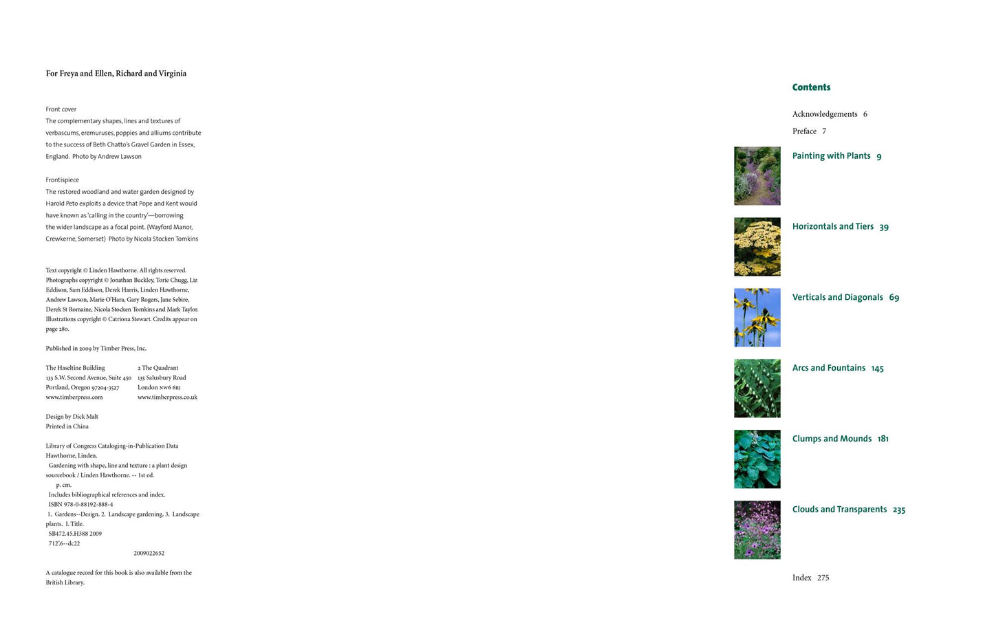 Gardening with Shape, Line and Texture: A Plant Design Sourcebook