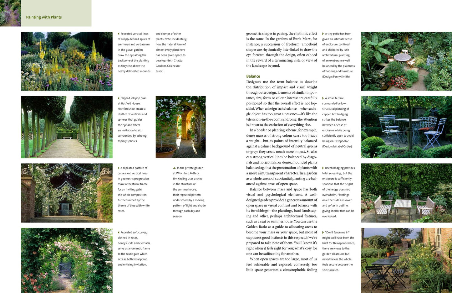 Gardening with Shape, Line and Texture: A Plant Design Sourcebook