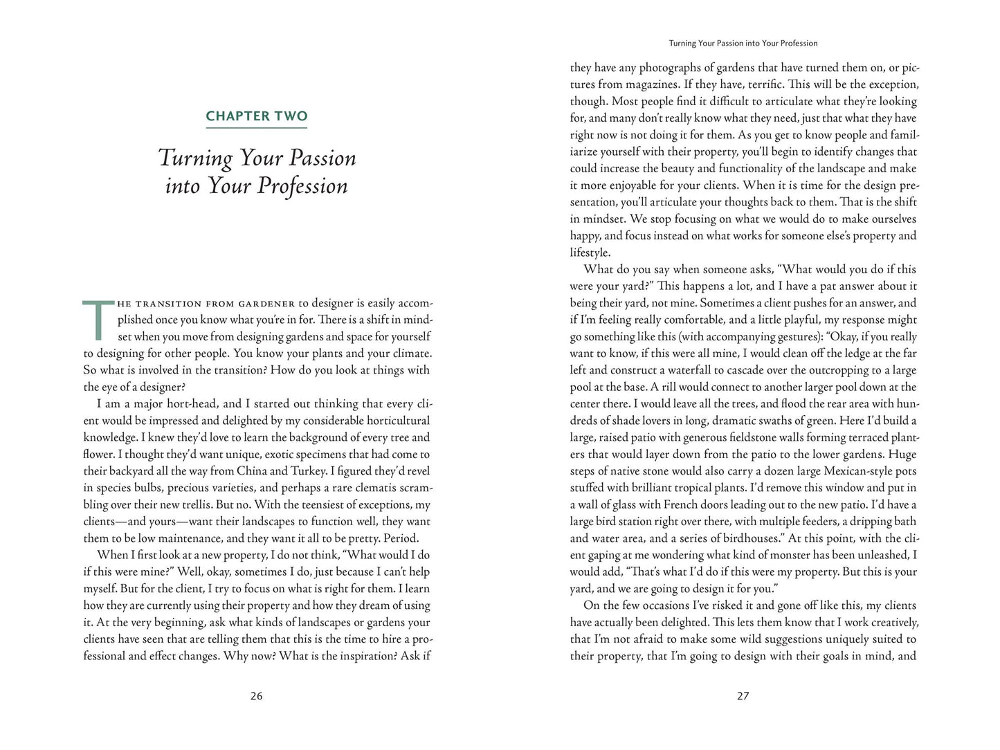 So You Want to Be a Garden Designer: How to Get Started, Grow, and Thrive in the Landscape Design Business