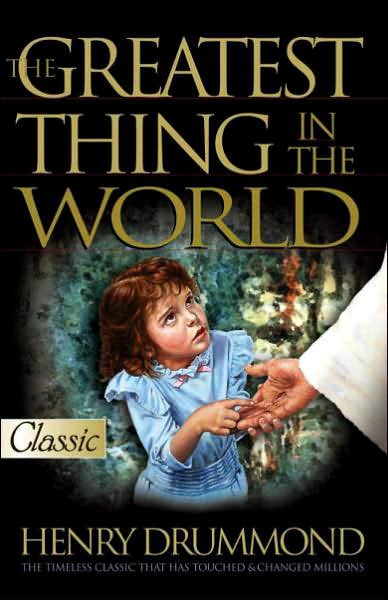The Greatest Thing in the World... Love