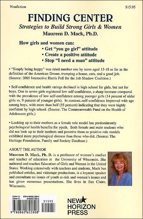 Finding Center: Building Identity and Confidence in Girls' and Womens' Lives