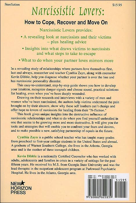 Narcissistic Lovers: How to Cope, Recover and Move
