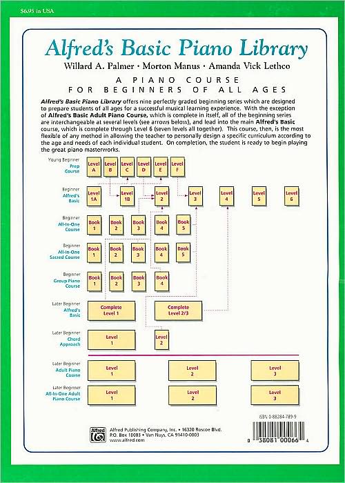 Alfred's Basic Piano Course Lesson Book, Bk 1B