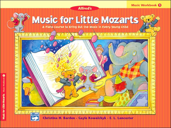 Music for Little Mozarts Music Workbook, Bk 1: Coloring and Ear Training Activities to Bring Out the Music in Every Young Child