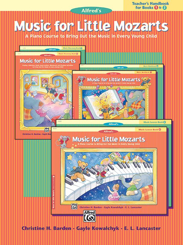 Music for Little Mozarts Teacher's Handbook, Bk 1 & 2