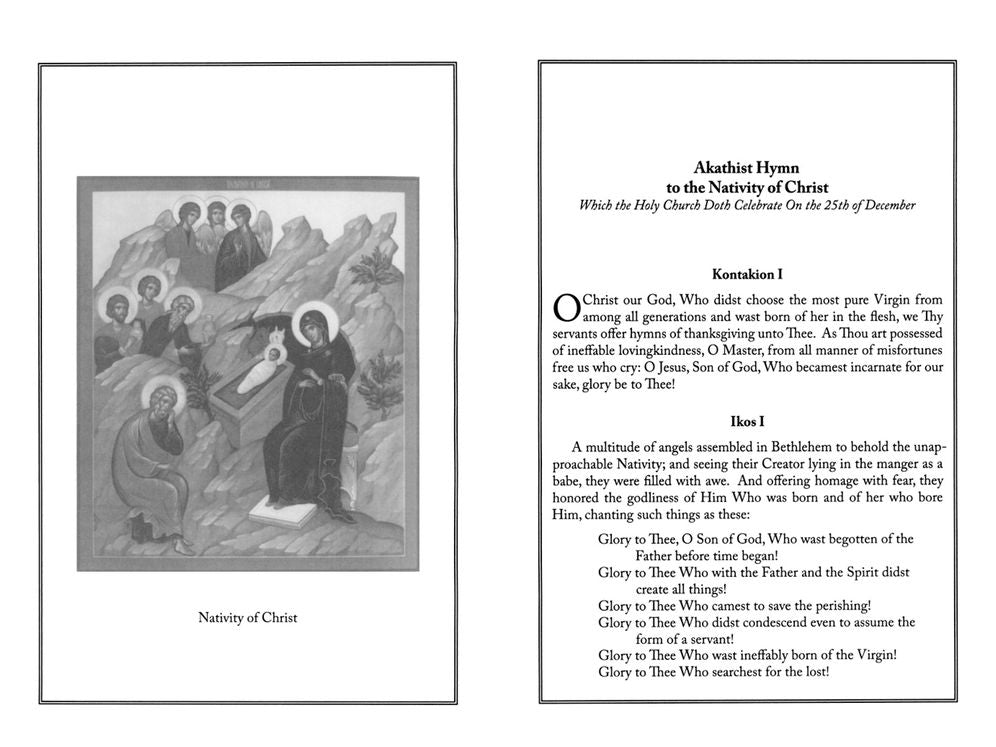 Book of Akathists Volume II: To Our Saviour, the Holy Spirit, the Mother of God, and Various Saints