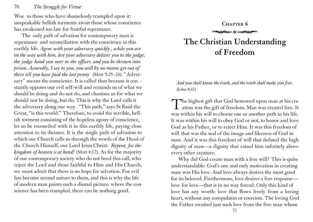 The Struggle for Virtue: Asceticism in a Modern Secular Society