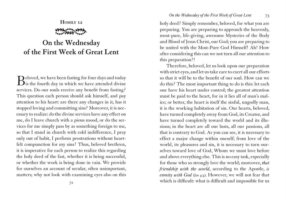 Season of Repentance: Lenten Homilies of Saint John of Kronstadt