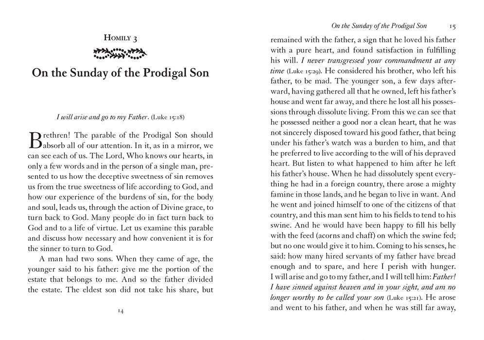 Season of Repentance: Lenten Homilies of Saint John of Kronstadt