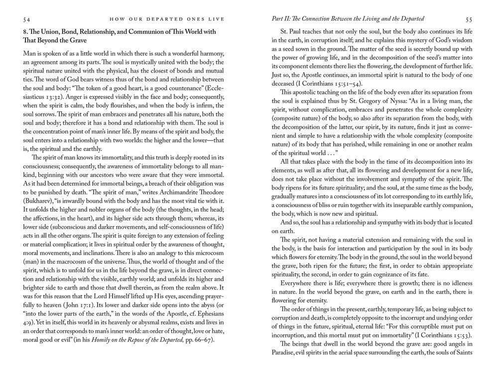How Our Departed Ones Live: The Experience of the Orthodox Church