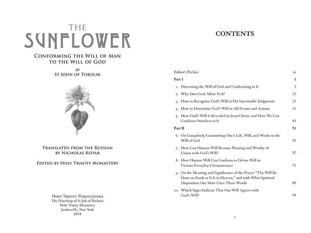 The Sunflower: Conforming the Will of Man to the Will of God