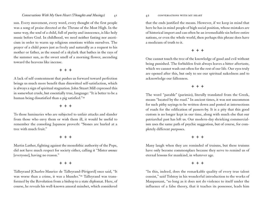 Conversations With My Heart: Contemplations On God and the World
