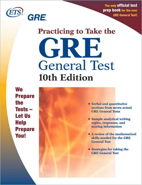 GRE: Practicing to Take the General Test