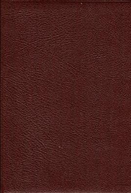 Large Print (10 Point) Thompson Chain-Reference Bible: King James Version (KJV), burgundy bonded leather, gold-edged, thumb-indexed, side-referenced, concordance, words of Christ in red