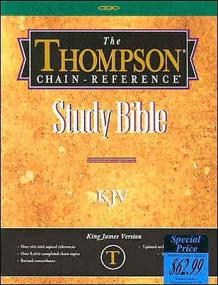 Thompson Chain-Reference Bible: KJV (Black Indexed)
