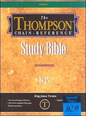 Thompson Chain-Reference Bible: Burgundy Indexed