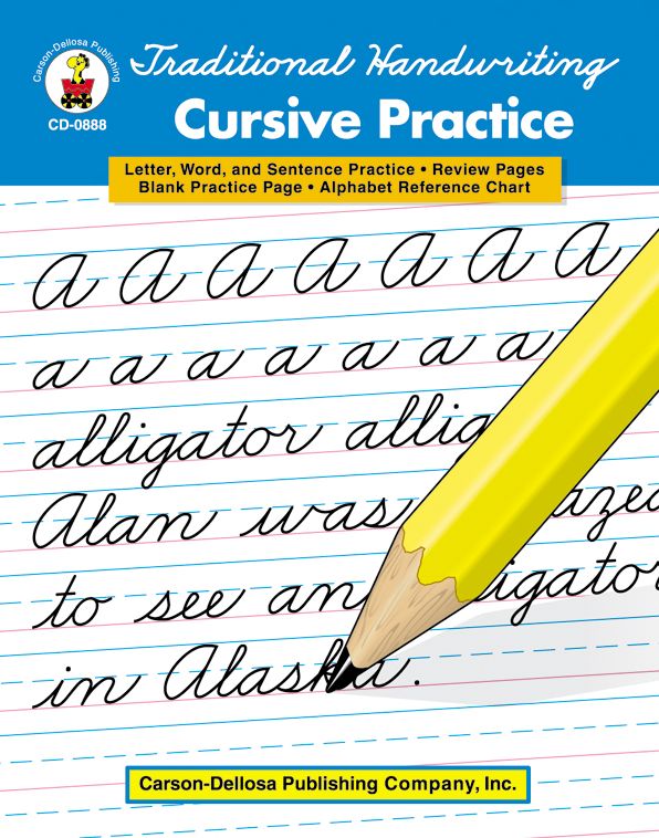Cursive Practice: Traditional Handwriting