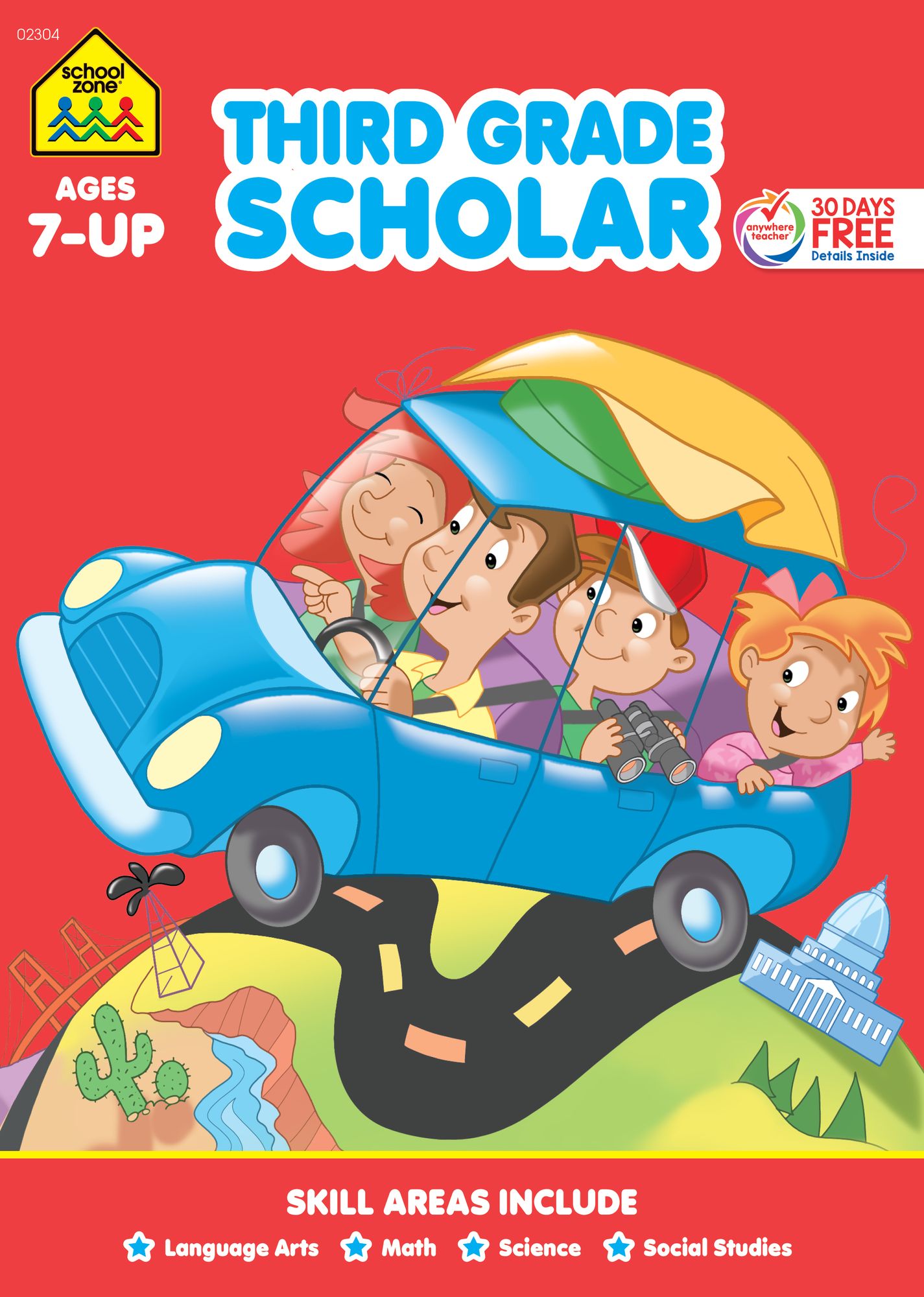School Zone Third Grade Scholar Workbook