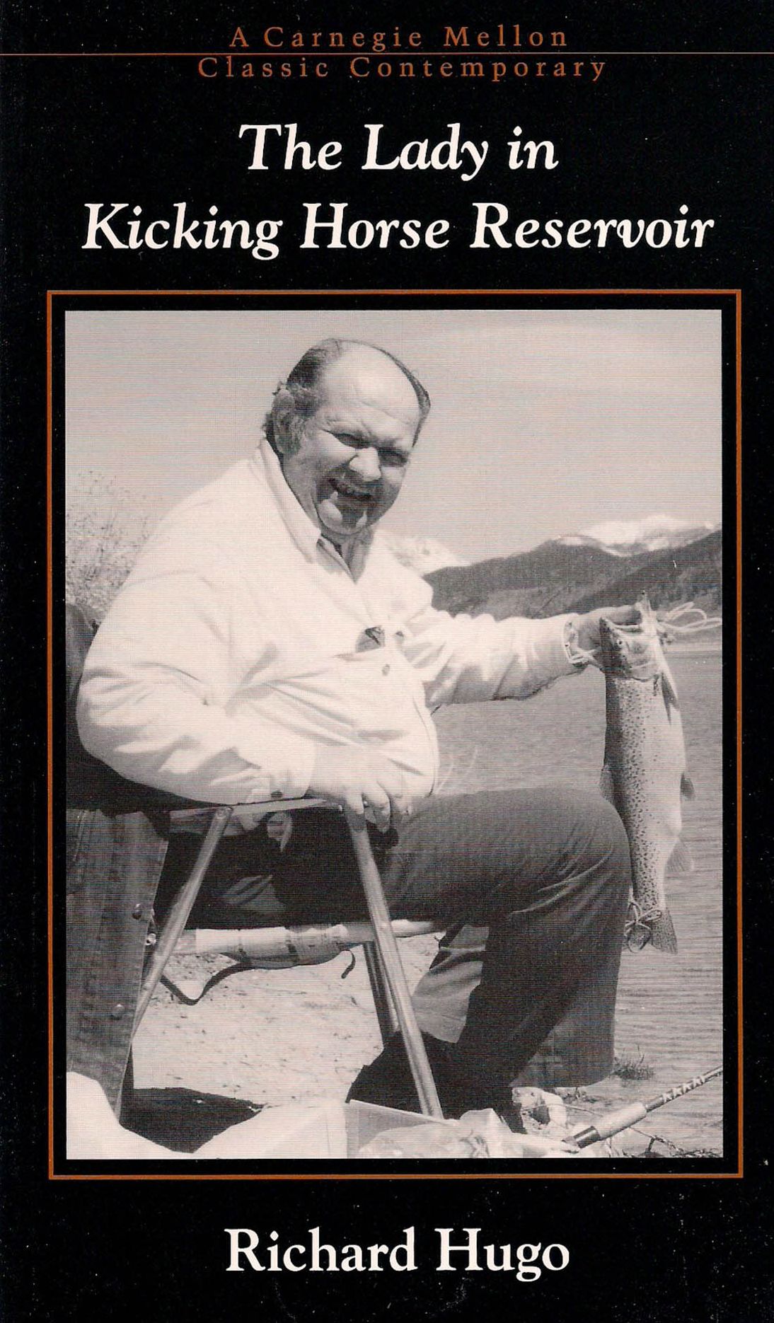 The Lady in Kicking Horse Reservoir