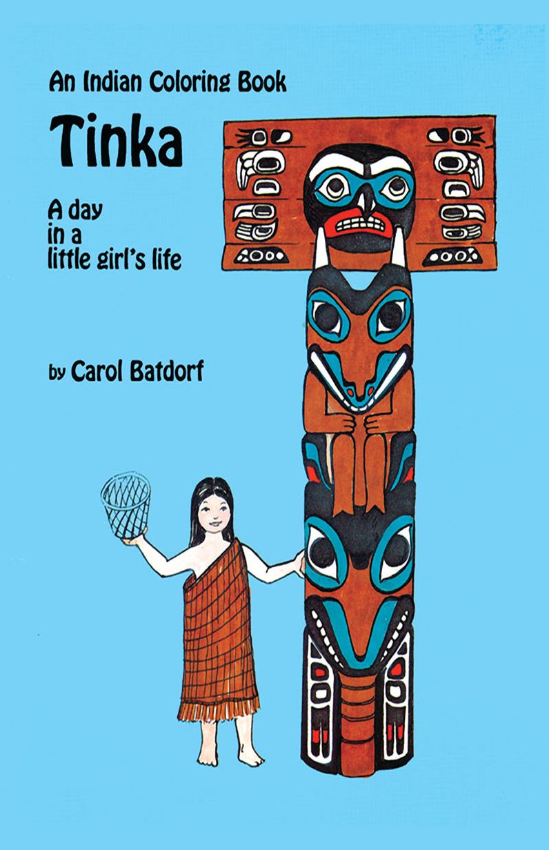 Tinka Coloring Book: A Day in a Little Girl's Life