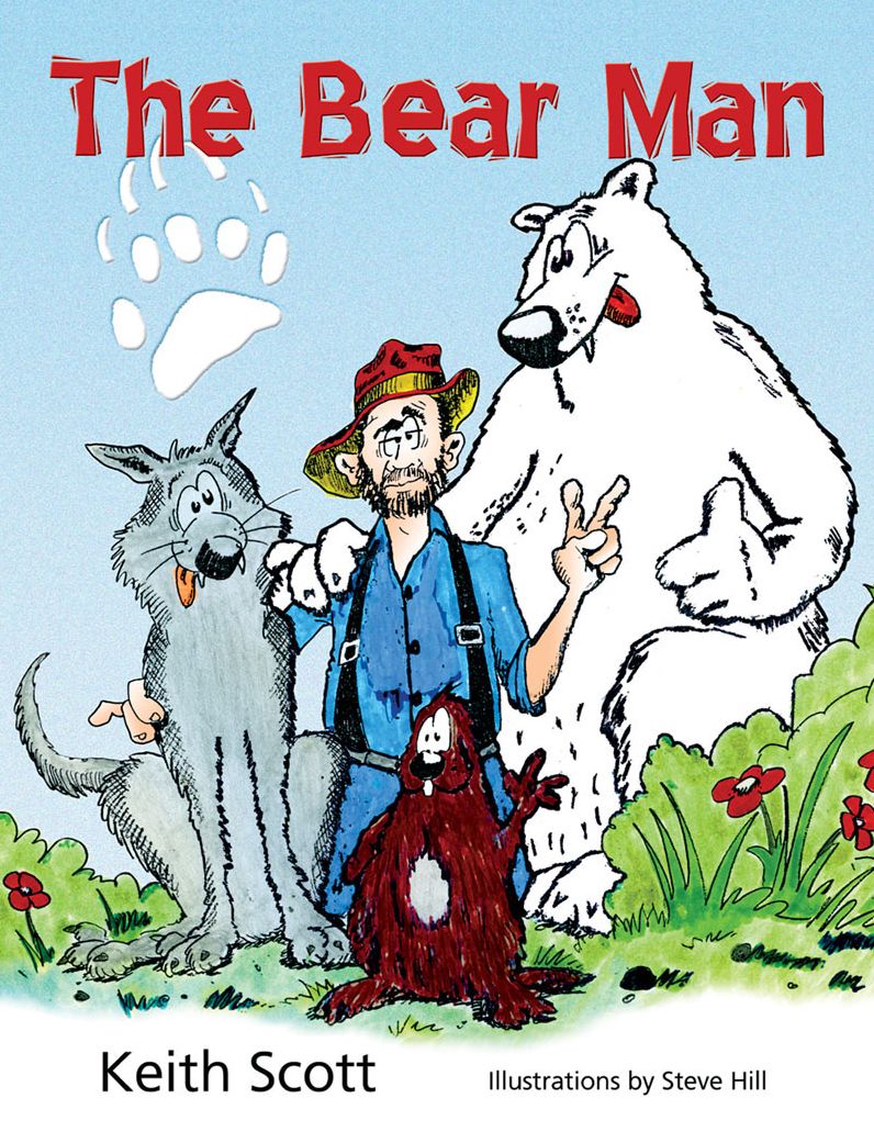Bear Man's Coloring Book, The
