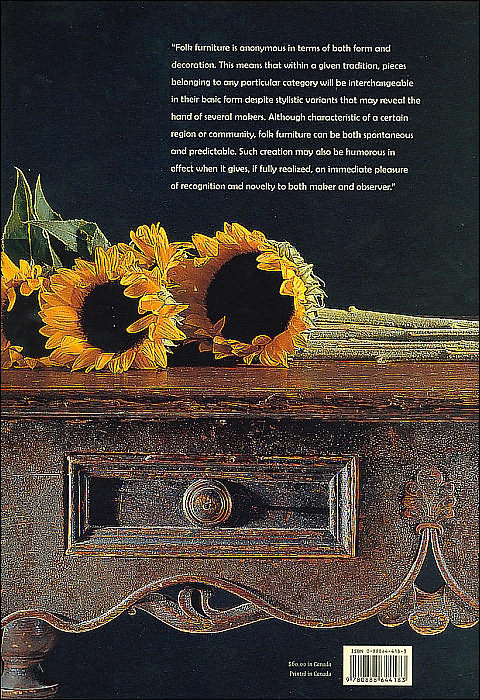 Folk Furniture of Canada's Doukhobors, Hutterites, Mennonites and Ukrainians