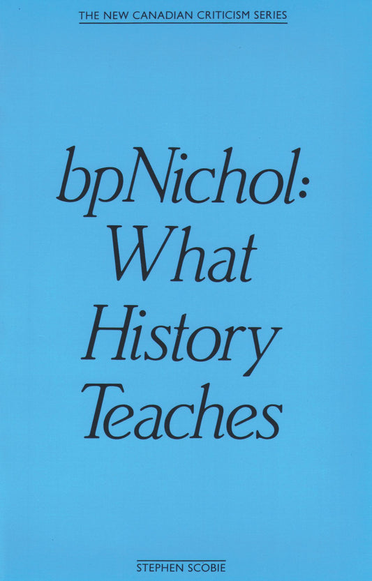 bpNichol: What History