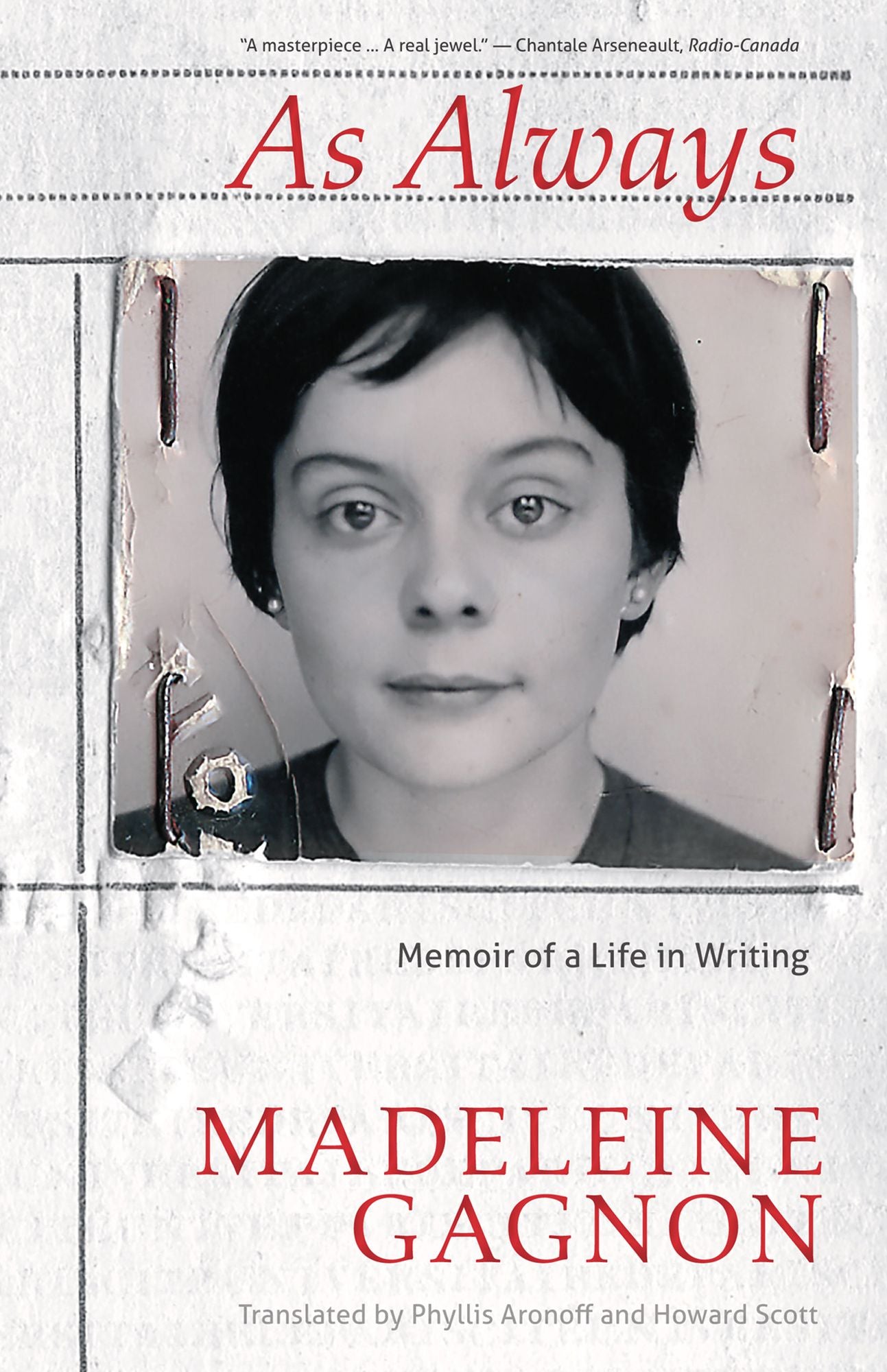 As Always: A Memoir of a Life in Writing