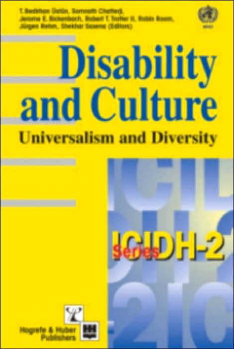 Disability and Culture: Universalism and Diversity
