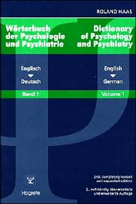 Dictionary of Psychology and Psychiatry: English-German