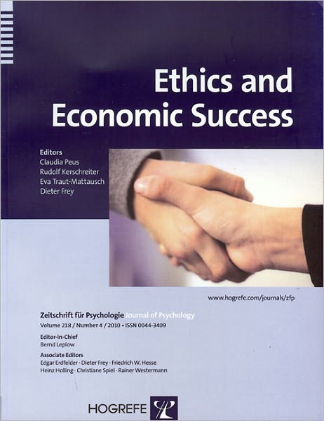 Ethics and Economic Success