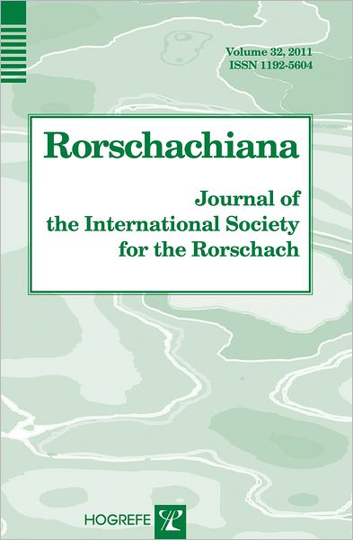 Rorschachiana: Journal of the International Society for the Rorschach