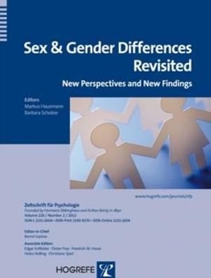 Sex and Gender Differences Revisited: New Perspectives and New Findings